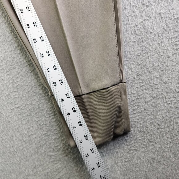 Athleta Pants Womens 12T Neutral Beige Endeavor Jogger Creased High Waisted - Picture 9 of 13